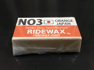 RIDEWAX NO3 ORANGE