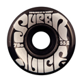 OJ WHEELS MINI SUPER JUICE 55mm/78A TRANS BLACK