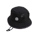 TAVARUA TM1014B PORTABLE BUCKET SURF HAT BLACK LEAF