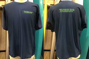 THE SURF UV CUT RASH GUARD TEE 000001 （ネイビー/グリーン）